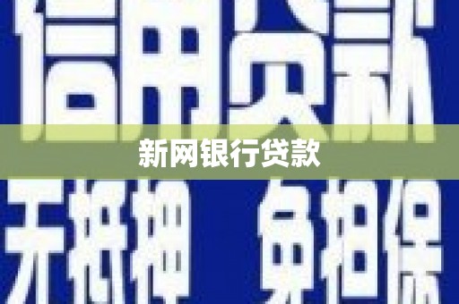 丹凤新网银行贷款