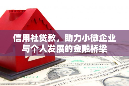 头份信用社贷款，助力小微企业与个人发展的金融桥梁