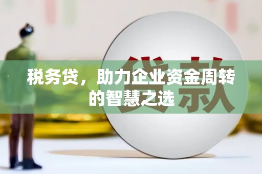 五桂山税务贷，助力企业资金周转的智慧之选