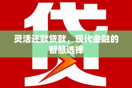 通川灵活还款贷款，现代金融的智慧选择