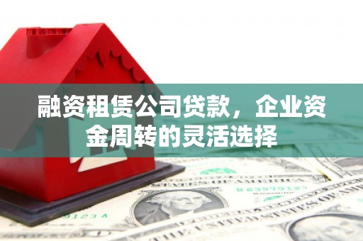 大邑融资租赁公司贷款，企业资金周转的灵活选择
