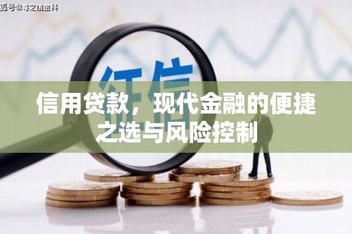清新信用贷款，现代金融的便捷之选与风险控制