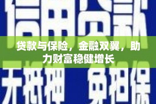 淮上贷款与保险，金融双翼，助力财富稳健增长