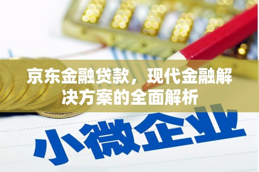 华宁京东金融贷款，现代金融解决方案的全面解析