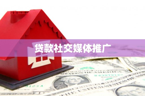平顶山贷款社交媒体推广