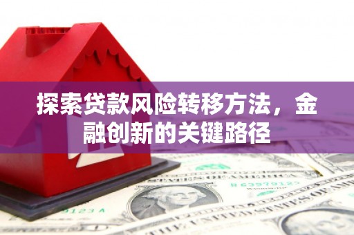 普安探索贷款风险转移方法，金融创新的关键路径