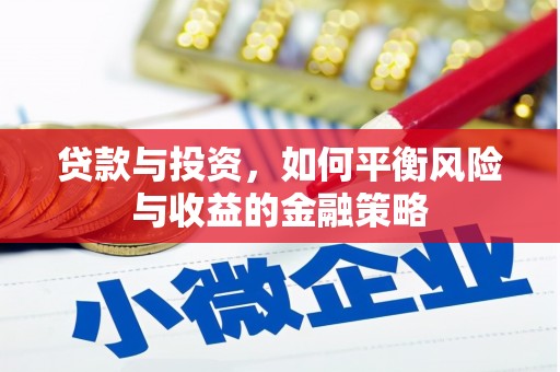 二仑贷款与投资，如何平衡风险与收益的金融策略